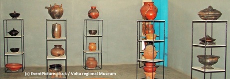Volta Regional Museum, Exhibitions, Ghana Museums, Museums of Ghana, Home Page, Ho Museum, Pottery, West Africa,