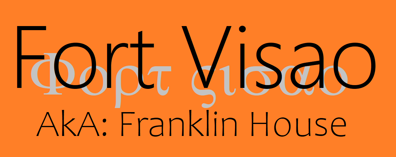 Fort Visao, Brasil lane, jamestown, Franklin Lodge Heritage Tours